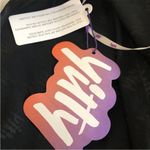 YITTY  Women's Satin Pretty Mini Robe Size Medium Iconic Black Photo 9