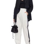 3.1 Phillip Lim women’s black Tiered Twill blazer jacket size 2 extra small XS Photo 16