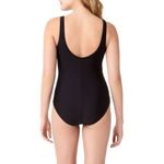 Catalina One Piece Swimsuit Black & White Mesh Side Panel Women’s Size Medium Photo 3