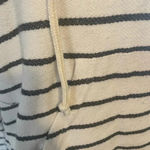 Paper Crane Anthropologie Women’s Pullover Hoodie Large Striped EUC! Photo 2