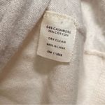 margaret o'leary Margaret O’Leary women’s cashmere blend light b neck sweater size M/L Photo 3