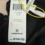 BCBGeneration Women's Halter Tulle Lace Dress Black Size 2 Photo 7