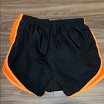 Nike  Dri-Fit Women's Black and Orange Running Shorts Photo 3
