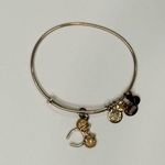 Disney Parks Collection Minnie Mouse Rose Gold Headband Bangle Bracelet Photo 0