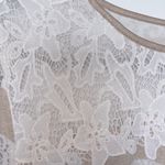 Alfred Dunner Petite Neutral Stripe Applique Short Sleeve Tee Photo 3