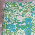 Lilly Pulitzer Size 2 Shorts Green Blue Lions Cotton The Chipper Short 1448 Photo 1