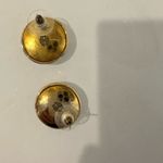 House of Harlow  1960 Sunburst Labradorite Circle Sun Stud Earrings Photo 2