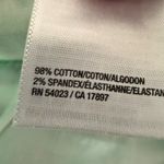 Old Navy  Green White Striped Shorts Horizontal Stripes Summer Women’s NWT Size 4 Photo 8