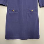 Lilly Pulitzer  Charlene Shift Dress Boatneck Navy Nautical Women’s Size M Photo 3