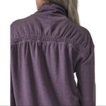 Athleta Balance Cinch Purple Sweatshirt Tunic Long Sleeve Turtleneck Size Small Photo 12