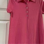 ZARA  Women's Basic Short Sleeve Short Knit Polo Dress Pink XS Photo 2