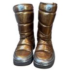 FitFlop  Snugger Puffer Metalic Copper Bronze Boots Snow Winter Size 9 Photo 1