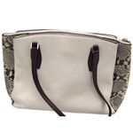 Kate Spade Kate Spade New York Monet 3-compartment Purse White Snakeskin w/Python Wallet Photo 11