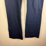 Lululemon  Groove Nulu Flare Pants Black Blue Abstract Waistband Size 6 Active Photo 2