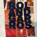 Official Roland Garros French Open shirt tshirt Paris cotton tennis tournament White Size L Photo 6