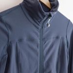 Lululemon Tadasana Get Started Mesh Back Jacket Light Gray Women's 4 Thumbholes Photo 2