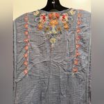 Johnny Was Johnny‎ Was Tikal Poncho Embroidered Blue Dress Size XS Photo 7