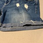 Series 31 Womens Short & Sexy Denim Jean Shorts Sz 16 Embroidered Stretch Blue Photo 6