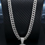 NFL Pittsburgh Steelers 20 Inch Necklace Pendant Chain Link Football Jewelry Photo 0