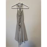 Shop Priceless  backless gray Roxy dress size small  Strappy open back… perfect f Photo 2