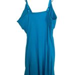 Rock & Roll Cowgirl Blue Spaghetti Strap Dress With Embroidered Detail Photo 4