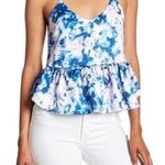 Ro & De  Tie Dye Peplum Top Photo 0