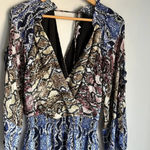 Parker Gladis Silk Snake Print Snakeskin Mini Dress Photo 3