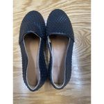 Nisolo Flats Women's 8 Black Leather Slip On Braided Low Top Round Toe Loafer S8 Photo 6