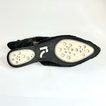 Report Black Beaded & Sequined Mules With Bamboo Insole Size 10 Photo 2