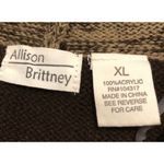 Allison Brittney  Women's XL Cowl Neck Belted Sweater Photo 6