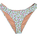J.Crew J.‎ Crew Curved-waist cheeky bikini bottom in cloud meadow floral L NWT Photo 0