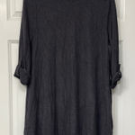 Apt. 9 Gray Long Sleeve Tunic Dress Photo 0