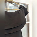 Parker  Black Label Bloomingdale’s Off The Shoulder Formal Cocktail Dress Size 2 Photo 3