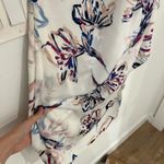 Badgley Mischka One Shoulder Floral Dress Photo 9