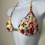 Mara Hoffman  Swim Abstract Multicolor Triangle Bikini Top Women's Small Photo 1