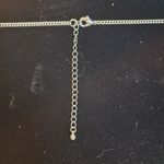 Silver & Rose Gold Tone Necklace Long Chain Medallion Pendant Fashion‎ Jewelry Photo 2