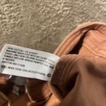 A New Day  Pants Womens 12 Stretch Rust Orange Cargo High Rise Tapered Ankle Photo 3