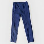 Lilly Pulitzer Lilly‎ Pulitzer Ankle pants Sz 8 Side zip flat front office wear Stretchy Blue Photo 1