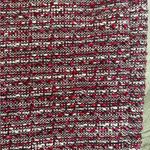 Karl Lagerfeld  Tweed Lined Pencil Skirt Red 14 NWT Photo 4