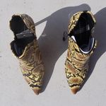 ZARA Snake Print Ankle Bootie Photo 9