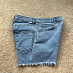 Billabong High Rise Cutoff Blue Jean Shorts - Size 27 - EUC - Stretch Photo 4