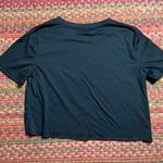 EYELASH CROP TOP GRAPHIC TEE Black Photo 2