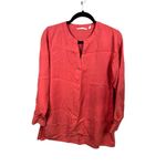 Soft Surroundings Tunic Blouse Lagenlook Art Teacher Relaxed Comfy Casual Photo 1