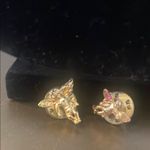 Source Unknown Gold Angel lapel pins set of 3 Photo 1
