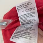 Alfani Linen Blend High Waisted Shorts Orange Red Pleated ~ Women’s Size 8 Photo 10