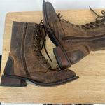 Laredo  Boots Women's Size‎ 6.5 Distressed Brown Cowboy Western Photo 3