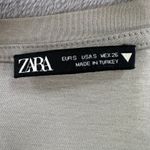 ZARA  V-Neck T-Shirt Soft Cotton Casual Everyday Tee Top Gray Mens Size‎ Small Photo 2