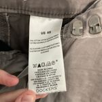 Dockers Women's Size 6 Short Gray Flat Front Bootcut Casual Pants Photo 2