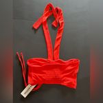 Urban Outfitters  Blood Orange Crop Tank Halter Top Ruched NWT Women’s Sz XS Photo 2