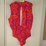 Adidas NWT  X Farm Rio Womens Pink Orange Farm Body‎ Training Swimsuit XL Photo 1